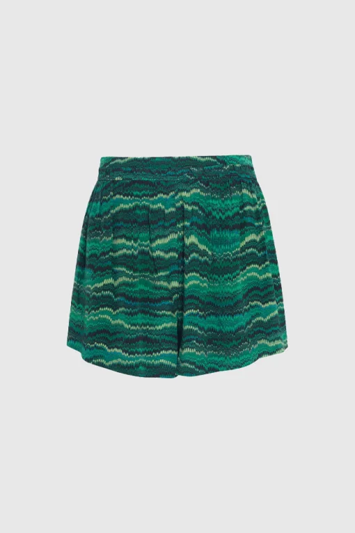 Alina Shorts Peacock