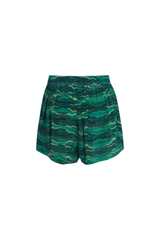 Alina Shorts Peacock