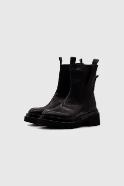 Ankle Boot Shiny Black