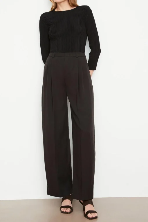 Bundfaltenhose