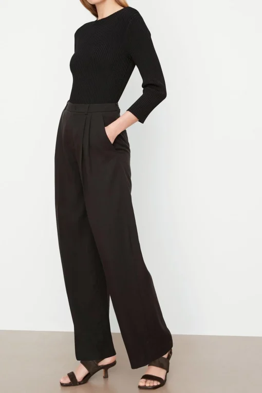 Bundfaltenhose