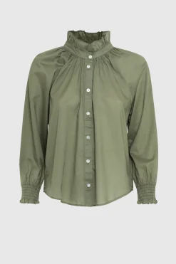 Calisto Shirt Bram Bright Army