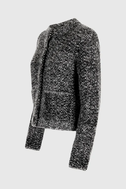 Cardigan Herringbone
