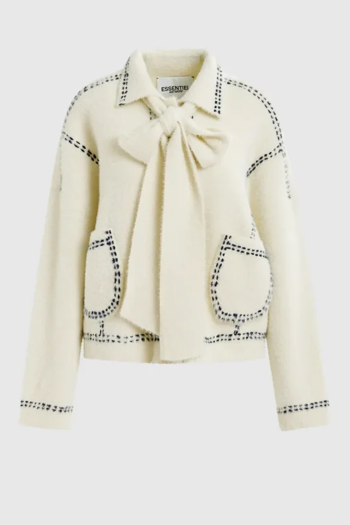 Cardigan Hoops With Bow