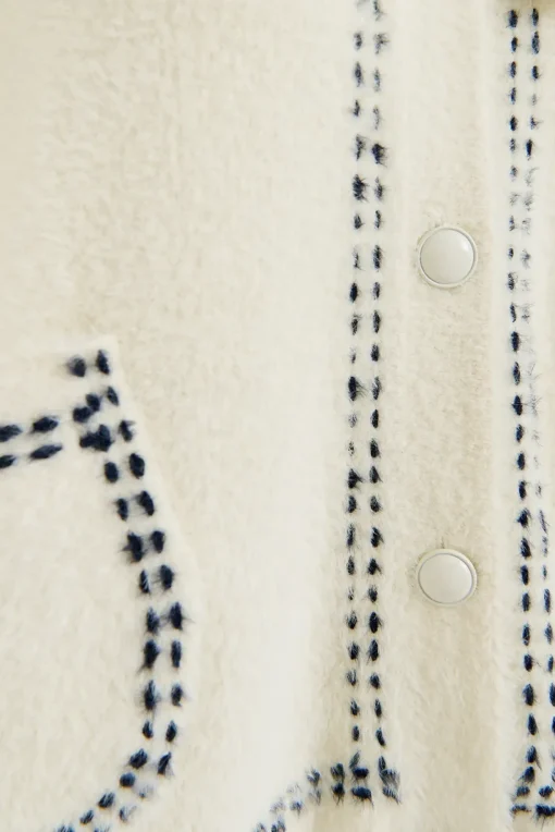 Cardigan Hoops With Bow