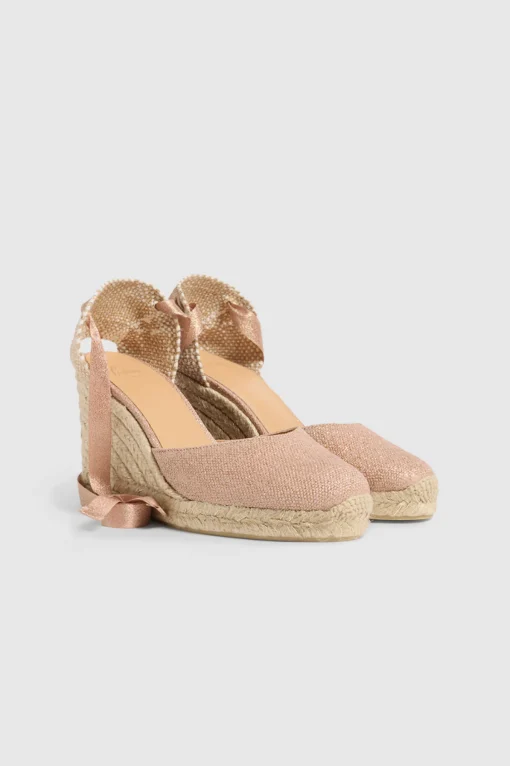 Carina Espadrilles Pink Gold