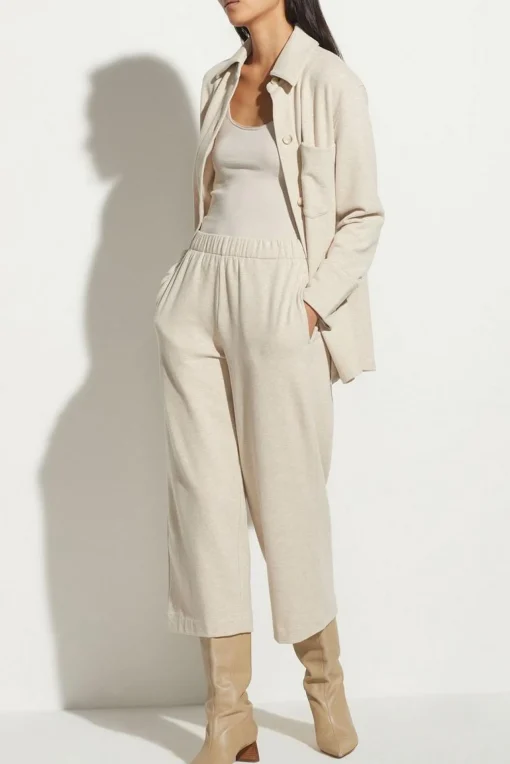 Cropped Pants beige