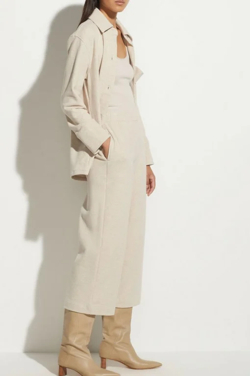 Cropped Pants beige