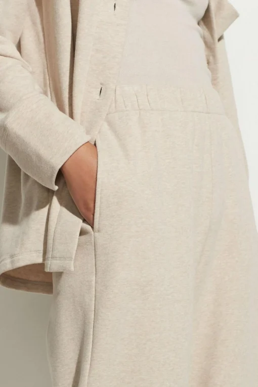 Cropped Pants beige