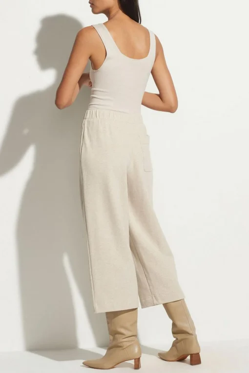 Cropped Pants beige