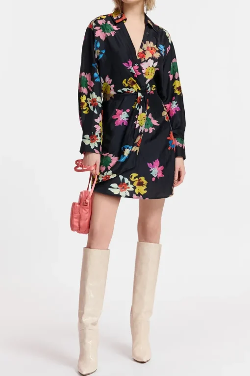 Eberry Mini Dress Combo Black
