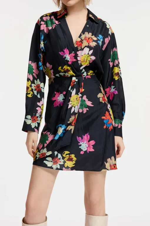 Eberry Mini Dress Combo Black