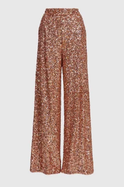 Entry Sequin Pants Tiger Blossom