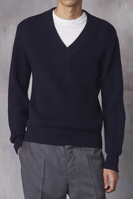 Francis V-Neck Dark Navy