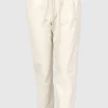 Gift Leather Pants Eggshell