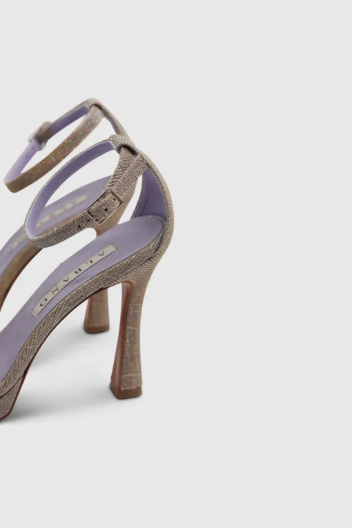 Glitter Sandals Night Beige