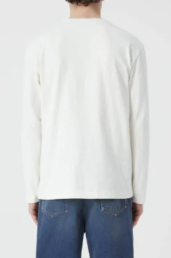 Henley Sweatshirt Ivory