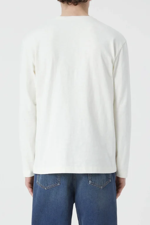 Henley Sweatshirt Ivory