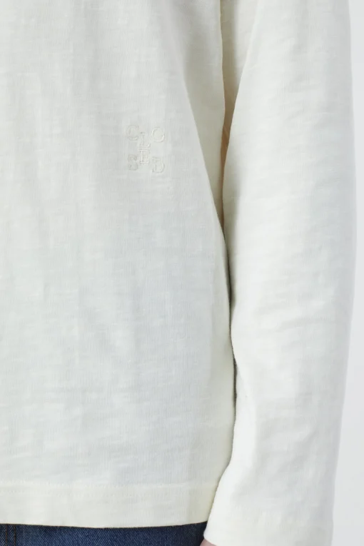 Henley Sweatshirt Ivory