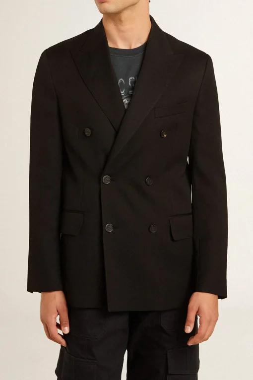 Herrenblazer Golden Double