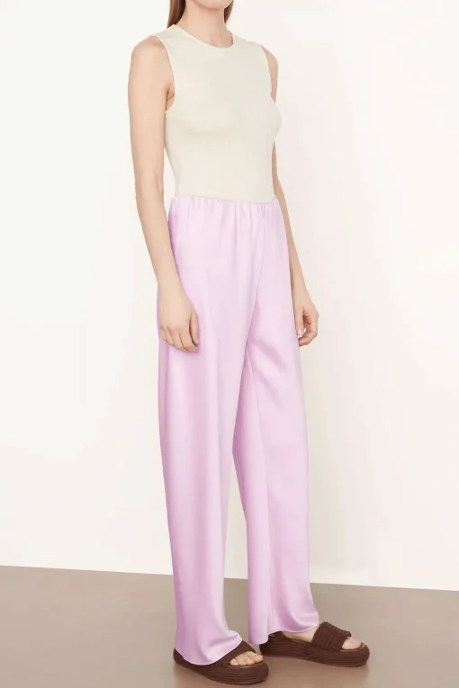 High Waist Bias Pant Petal Nectar
