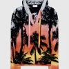 Hoodie Faded Palm