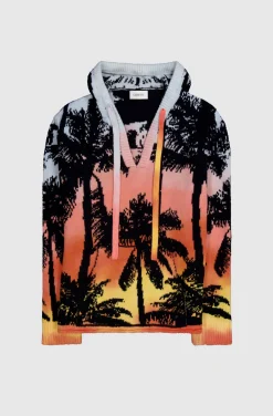 Hoodie Faded Palm