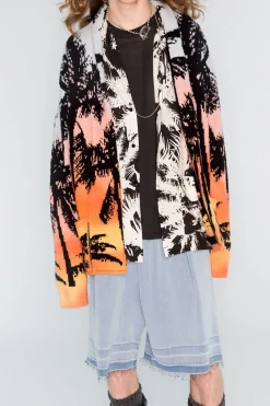 Hoodie Faded Palm