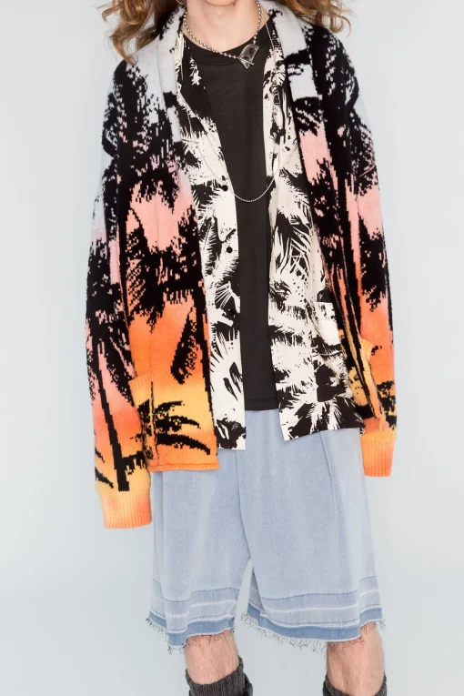 Hoodie Faded Palm
