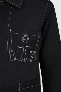 Jacke Contrast Seam Worker