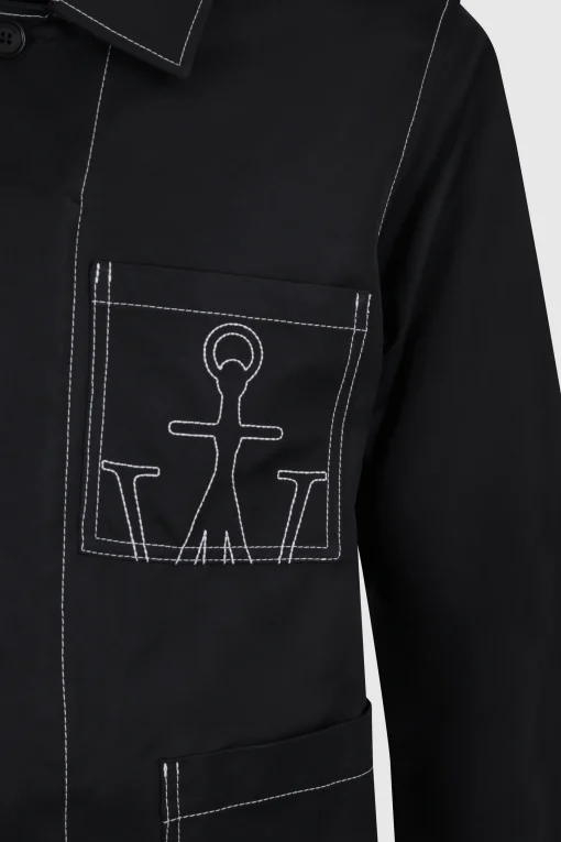 Jacke Contrast Seam Worker