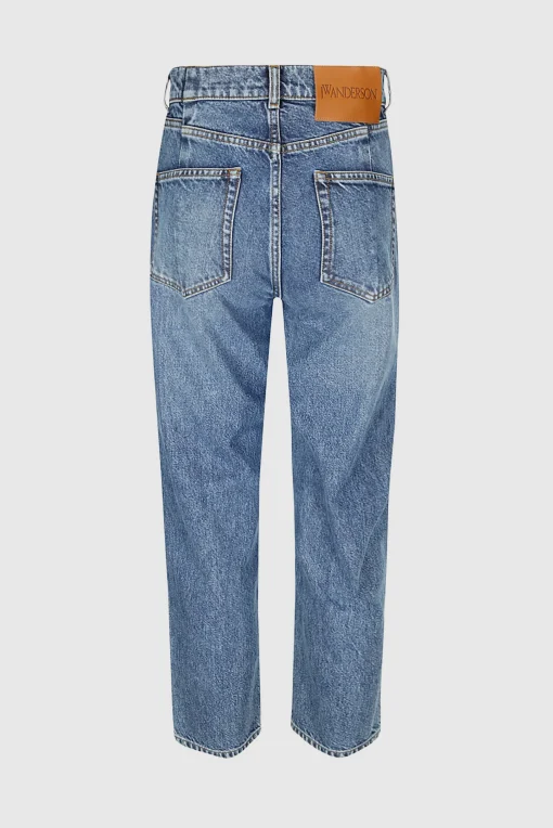 Jeans Cropped Straight Leg