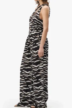 Jumpsuit Daliya Dark Zebra Wave