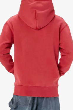 JWA Embroidered Hoodie Red
