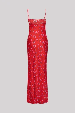 Kleid Printed Maxi