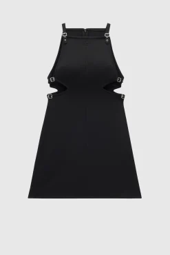 Kleid Slash Buckle Twill