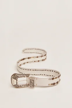 Lace Belt Off White