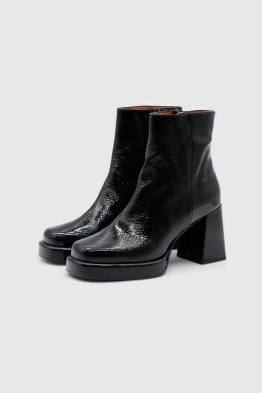 Lise Boots Naplak Nero