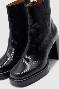 Lise Boots Naplak Nero