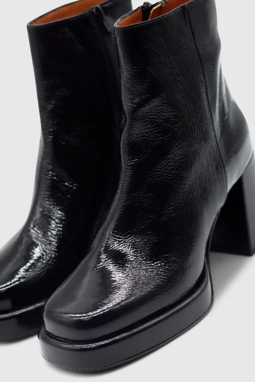 Lise Boots Naplak Nero