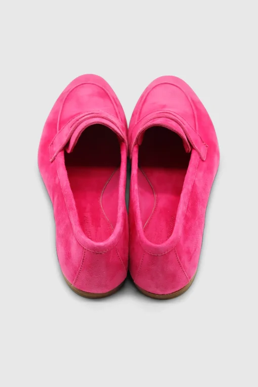 Loafer Camoscio Fuxia