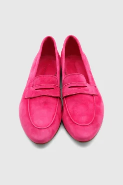 Loafer Camoscio Fuxia