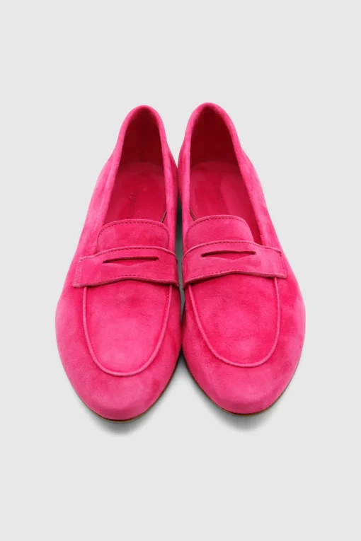 Loafer Camoscio Fuxia