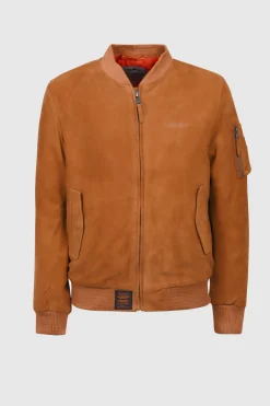 Logan Bomber Jacket Cognac