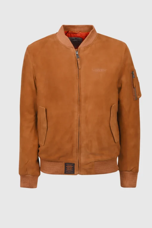 Logan Bomber Jacket Cognac