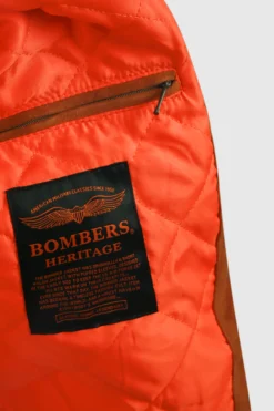 Logan Bomber Jacket Cognac
