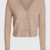 Loop Trim Cardigan Chanterelle
