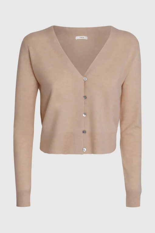 Loop Trim Cardigan Chanterelle
