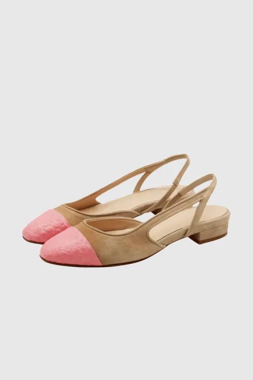 Luisa Ballerina Rosa / Taupe