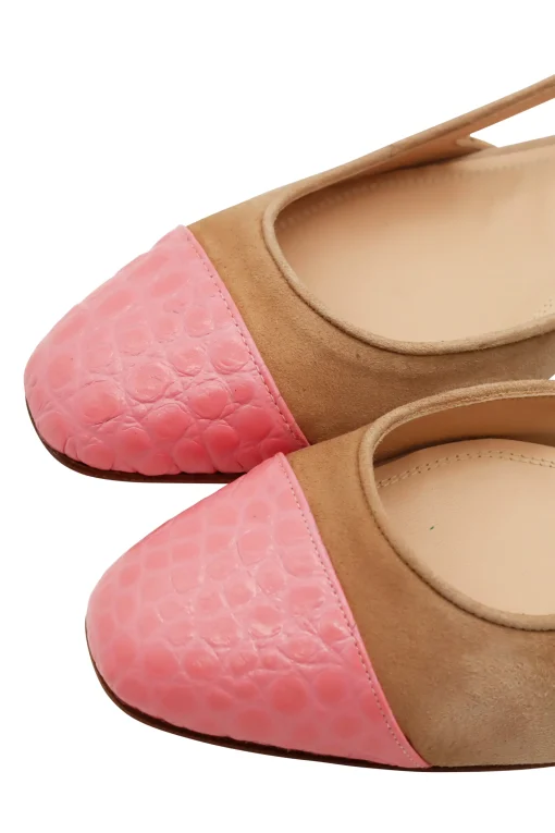 Luisa Ballerina Rosa / Taupe